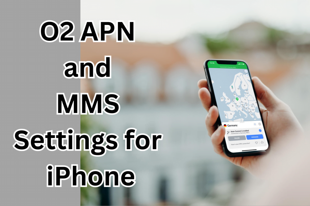Image: O2 APN and MMS Settings for iPhone