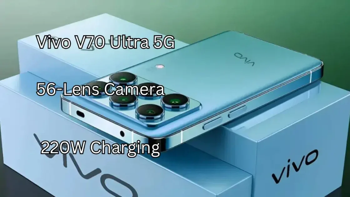 Vivo V70 Ultra 5G: Redefining Mobile Innovation with a 56-Lens Camera and 220W Charging