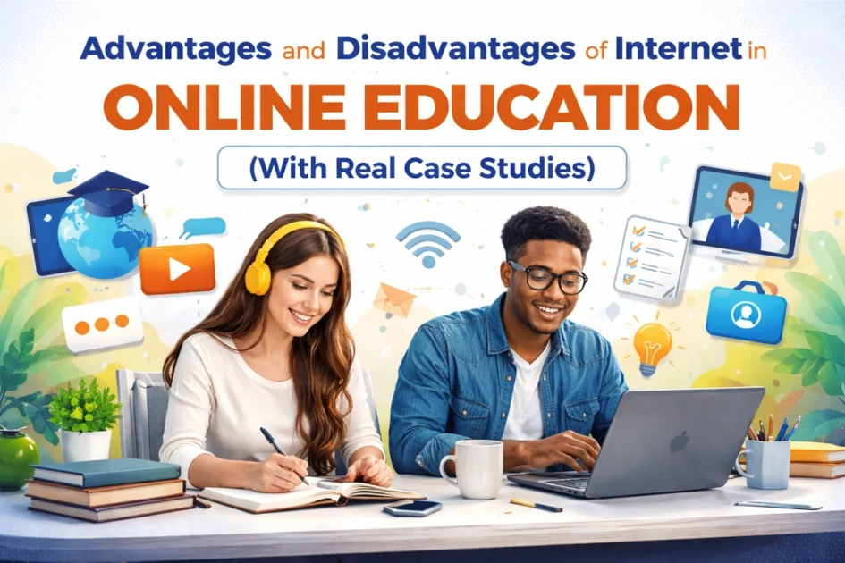 Advantages and Disadvantages of Internet in Online Education